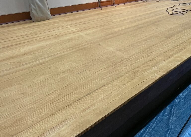 ホテル舞台施工後