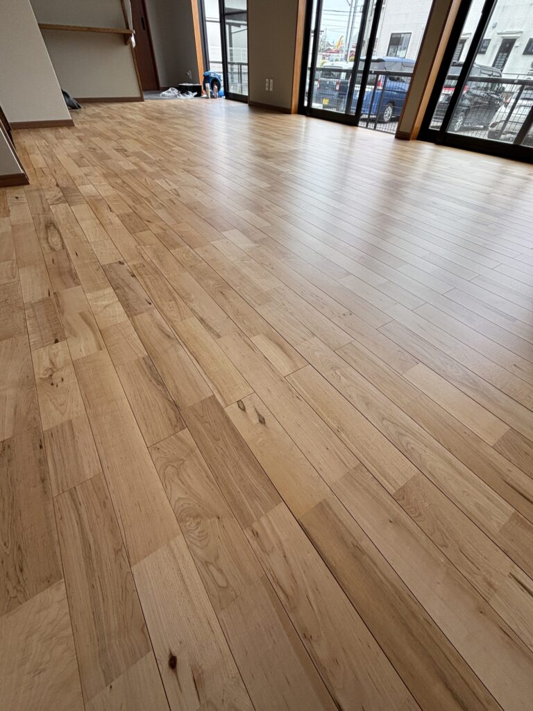 オーク挽き板　ウレタン塗装