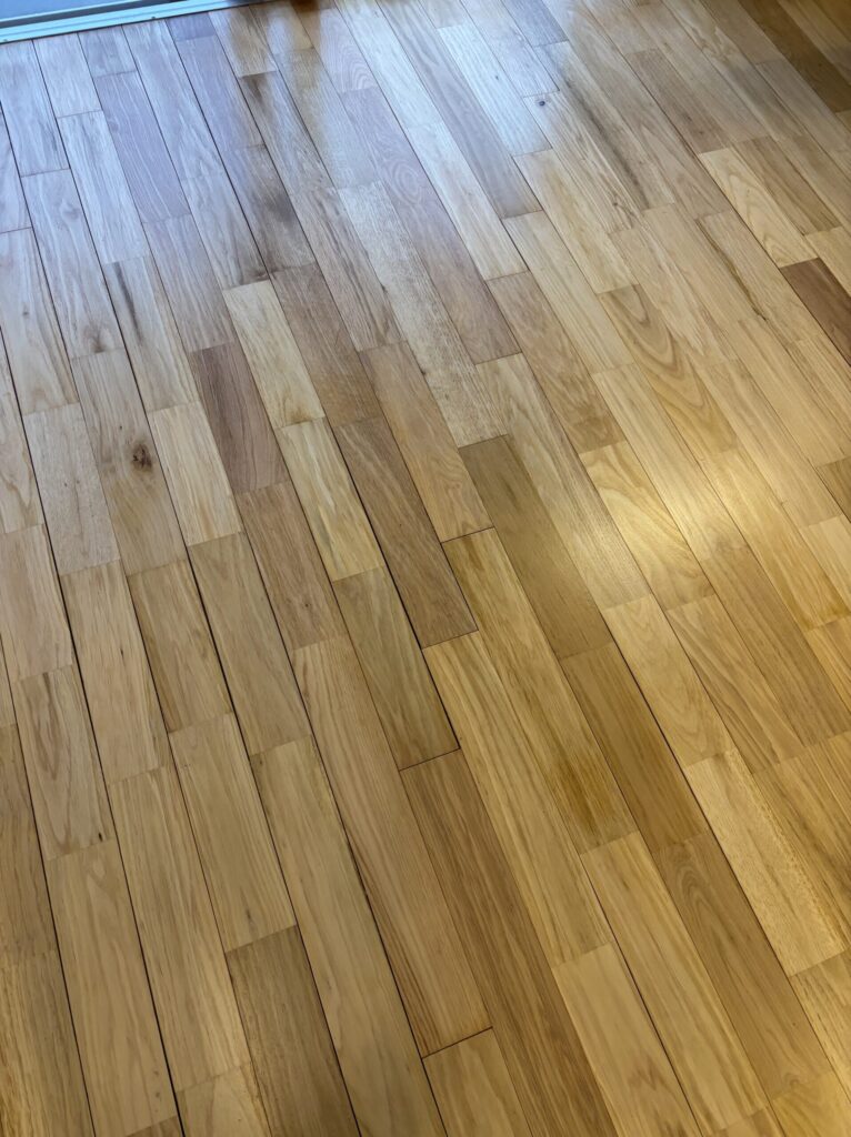 オークフローリング研磨再生後