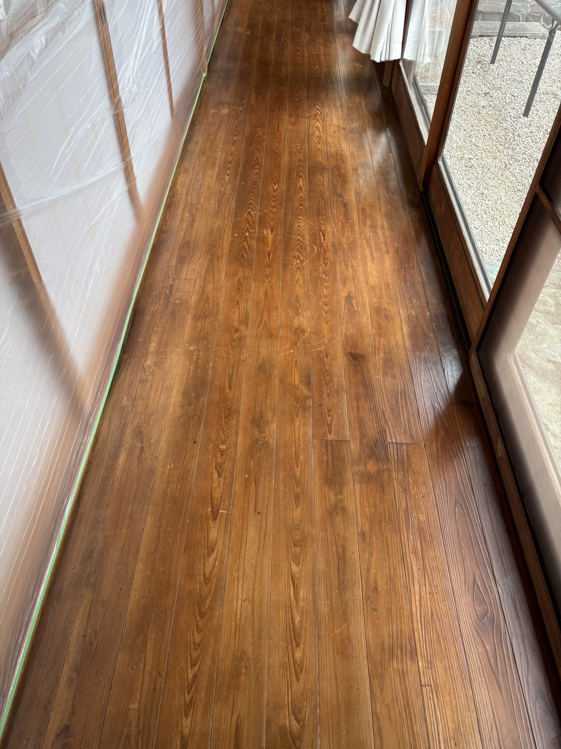 岡崎廊下施工前