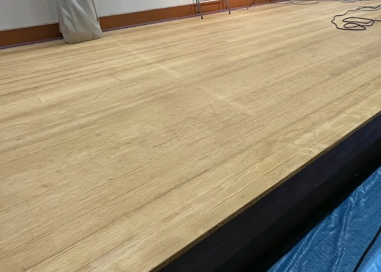 ホテル舞台施工後