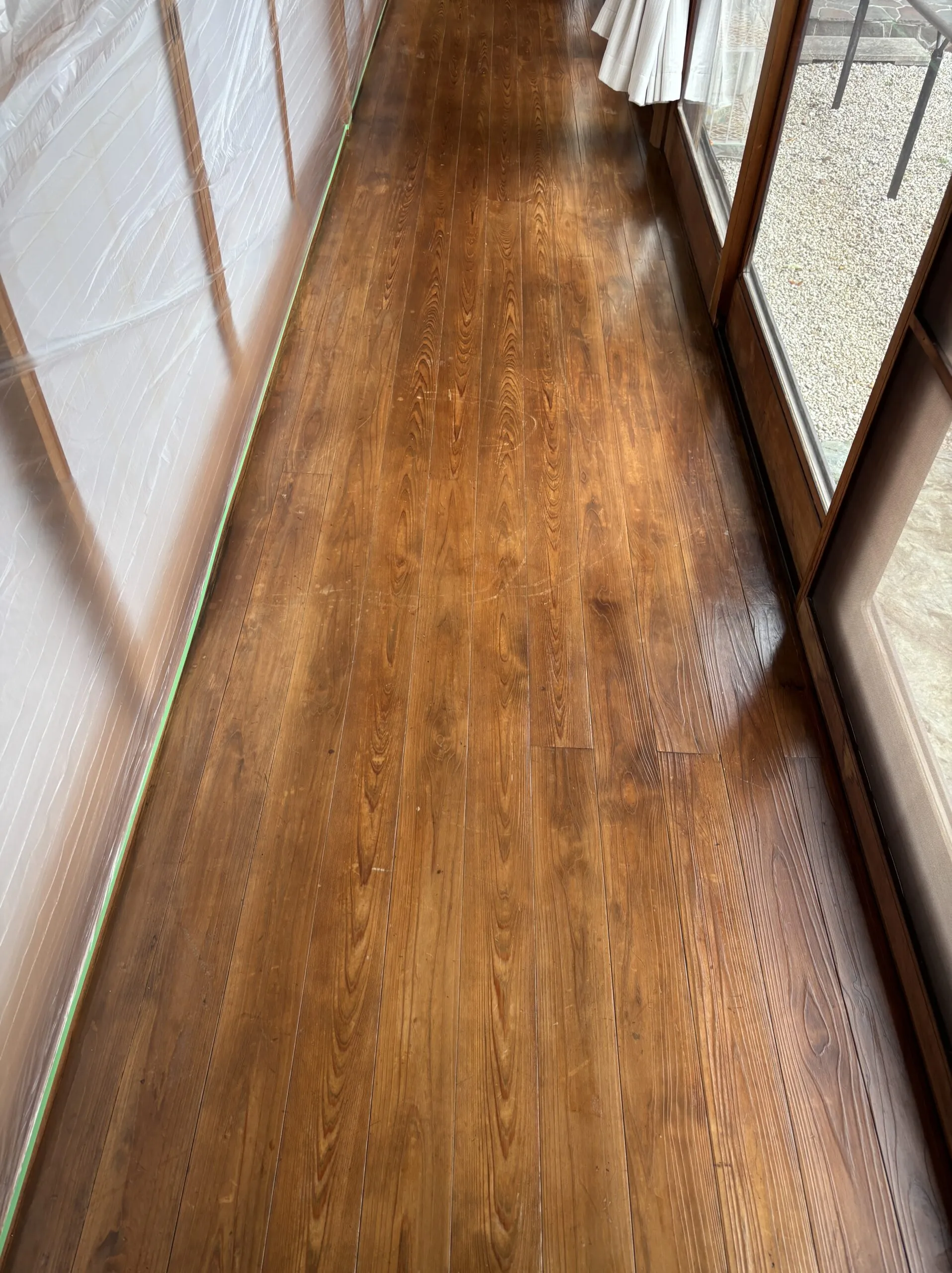 岡崎廊下施工前